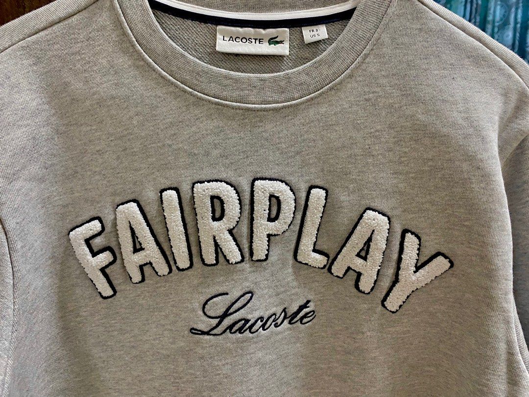 Lacoste sales fairplay sweatshirt
