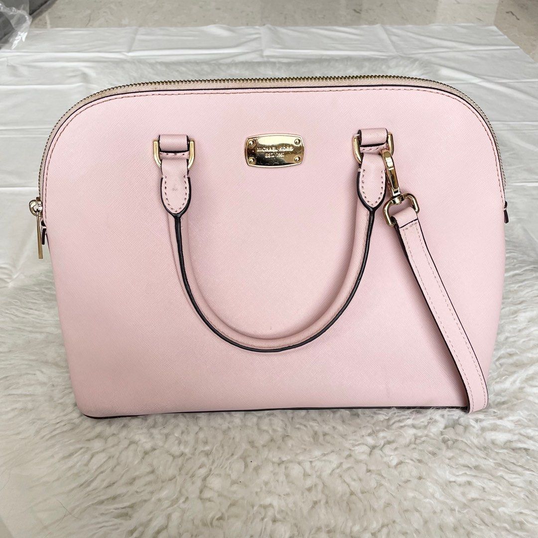 Michael Kors Camille Soft Pink Handbag  Lyst