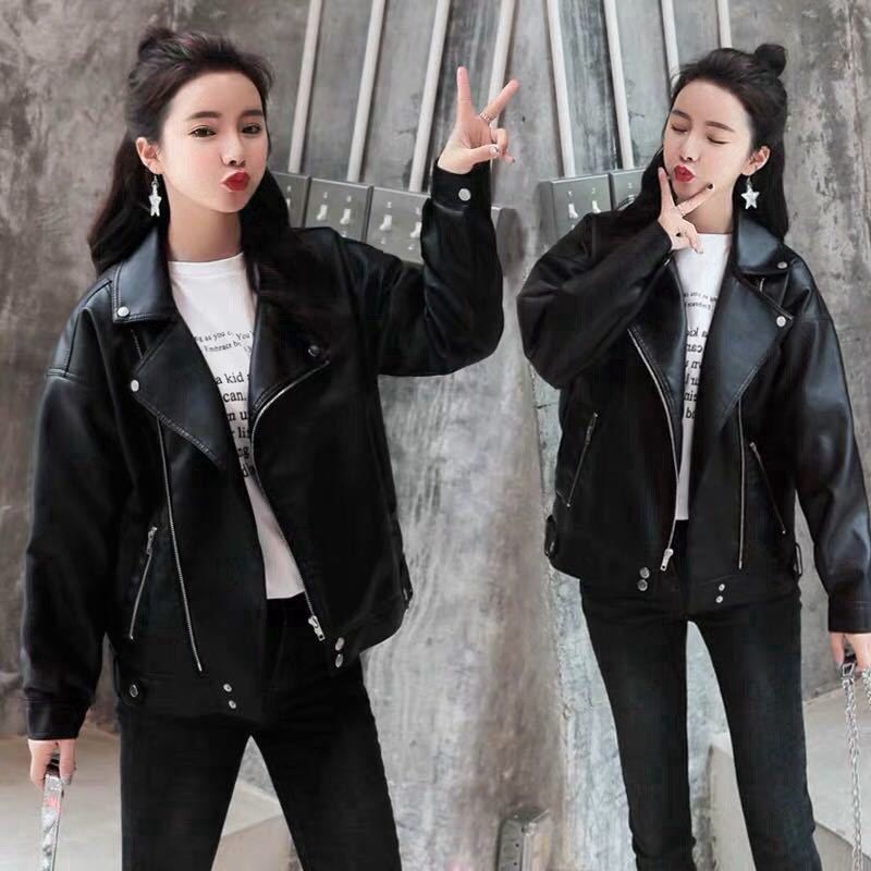 Men Korean Style Leather Jacket | Korean Slim Leather Jacket Men - New  Lapel Leather - Aliexpress