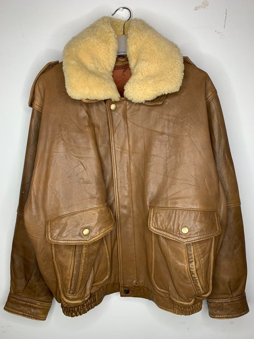 Leather jacket made in korea hotsell