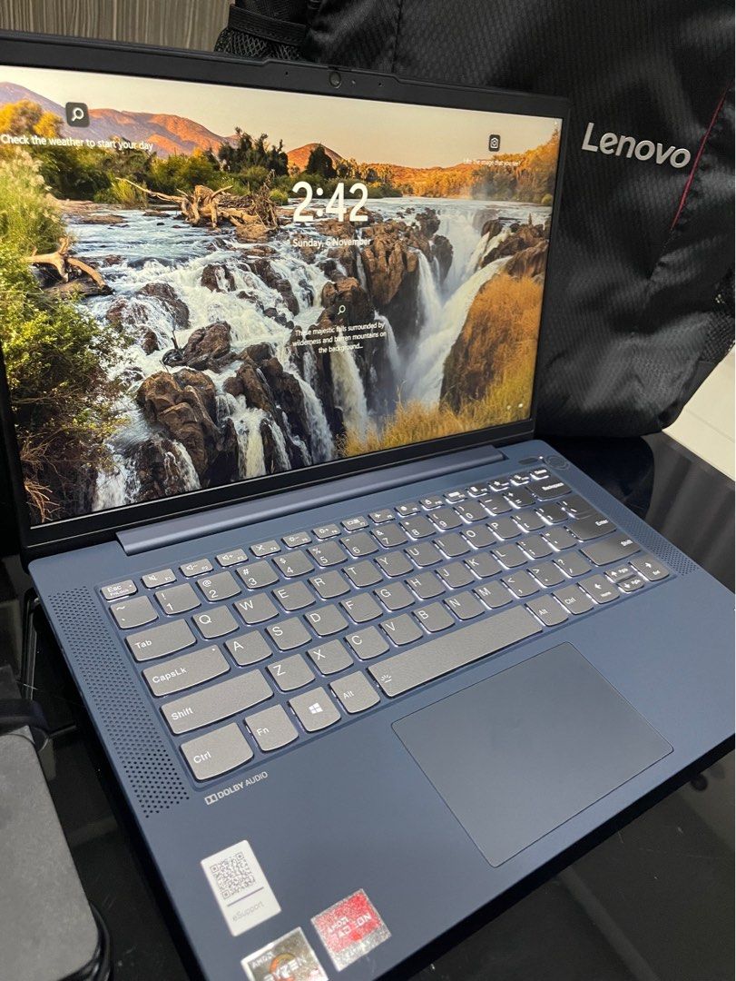 Lenovo Ryzen 7 Ideapad 5 Gen 11th 2022 ( 8 Core ) 5700U Powerful Laptop ...