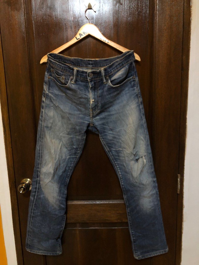 Levis 514 shop raw denim
