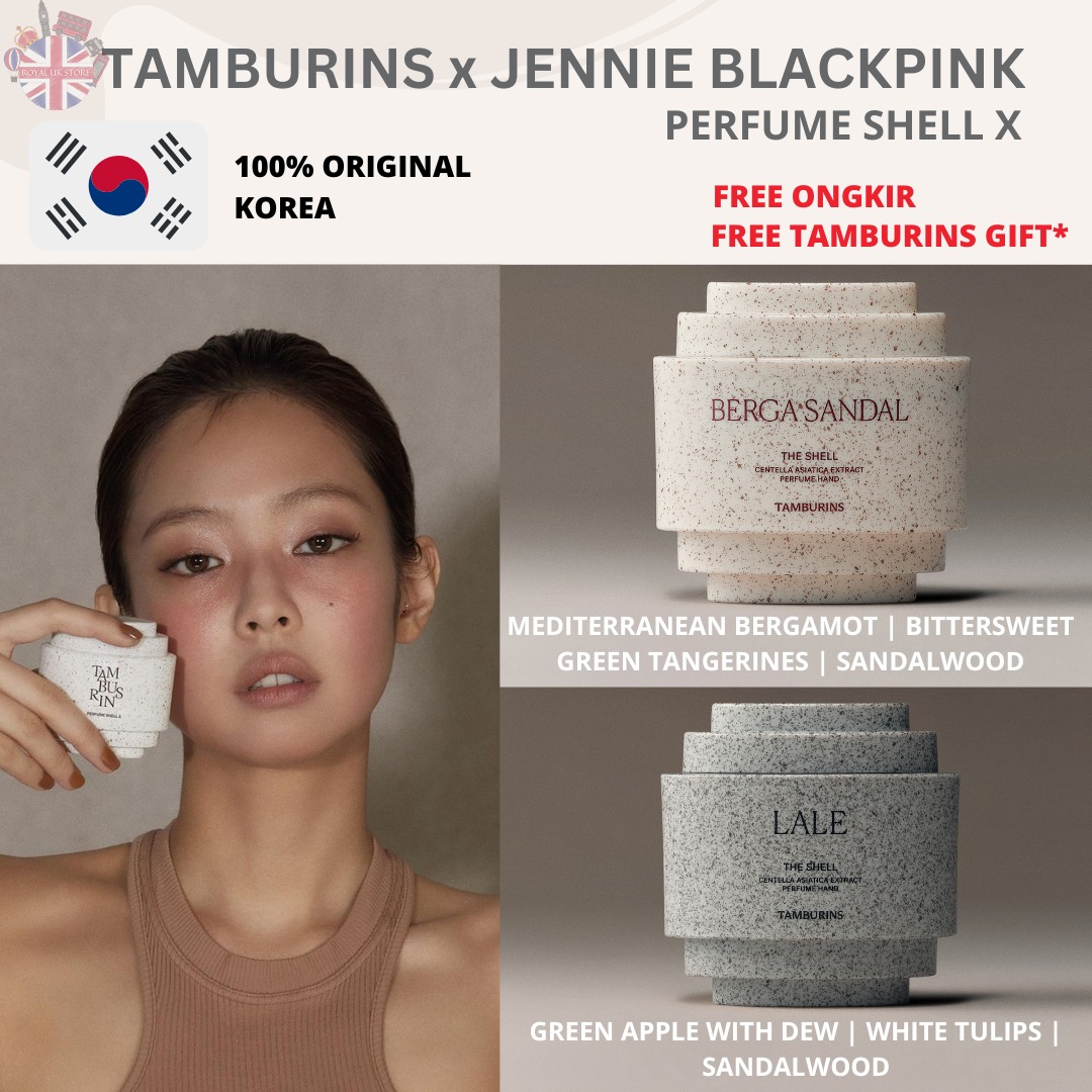 *Limited Stock* Perfume Shell Tamburins x Jennie Blackpink, Kesehatan &  Kecantikan, Parfum, Kuku & Lainnya di Carousell