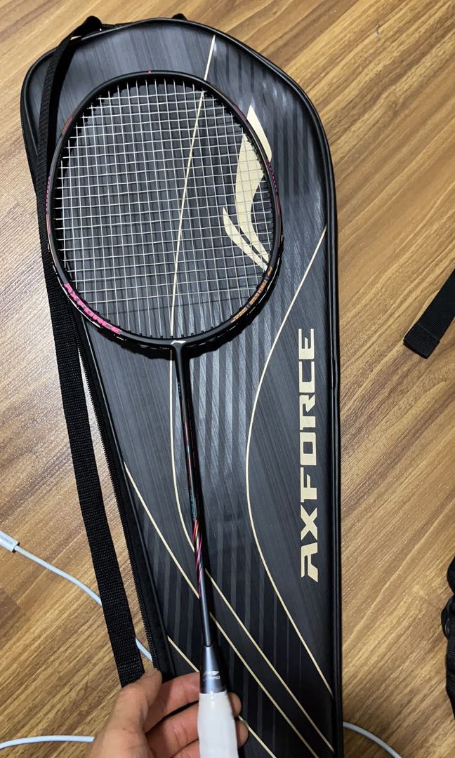 lining axforce 80, Sports Equipment, Sports & Games, Racket & Ball ...