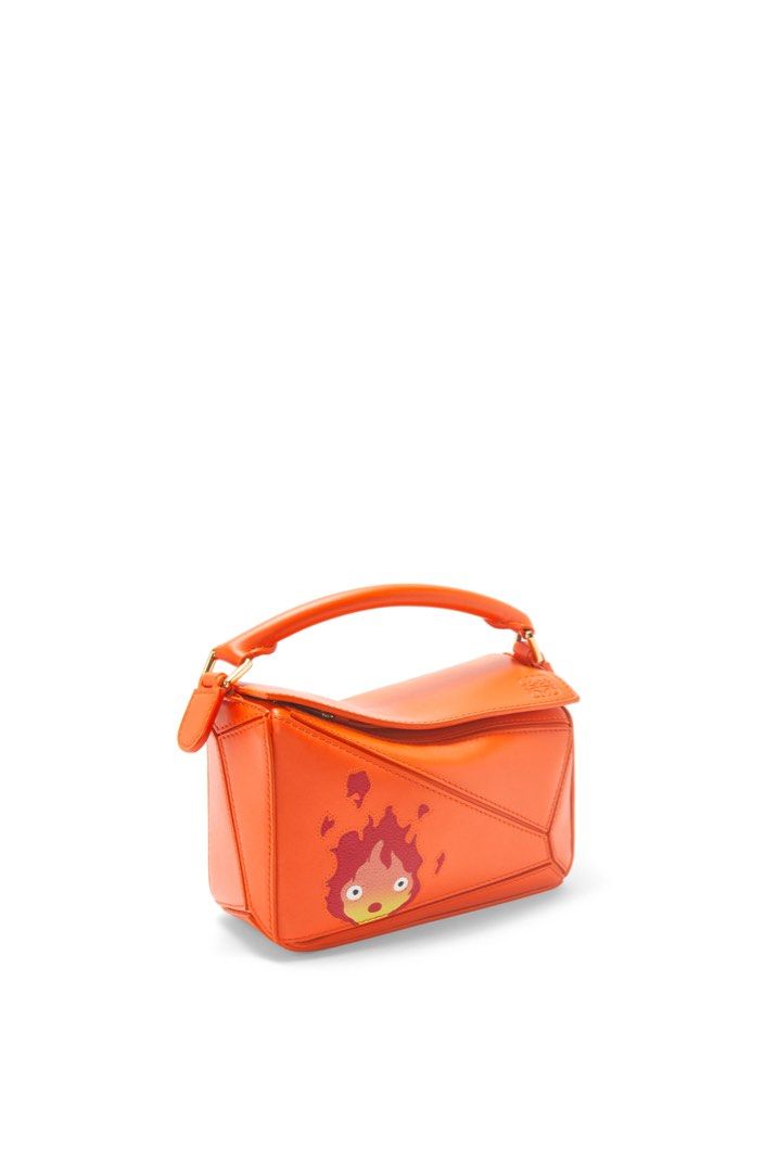 Selfridges Loewe x Howl's Moving Castle Puzzle Calcifer small leather belt  bag 2180.00