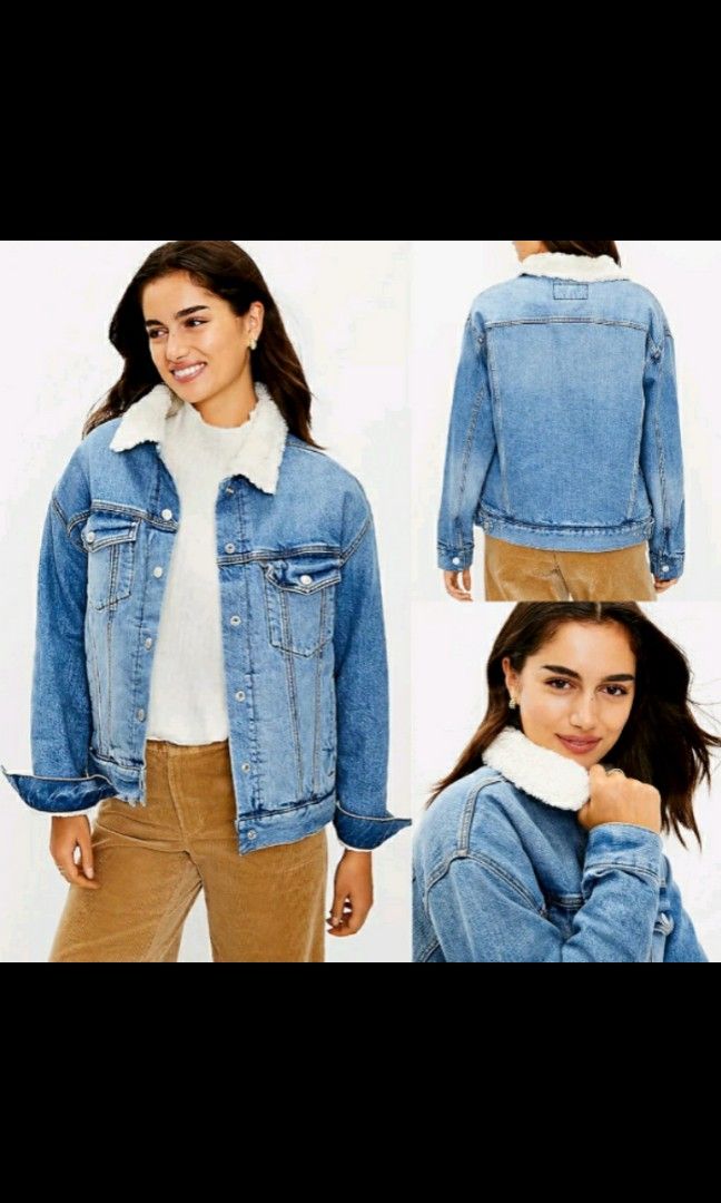 Loft clearance sherpa jacket