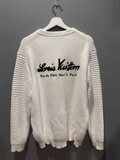 LOUIS VUITTON GIANT WATERCOLOR MONOGRAM SWEATER, Women's Fashion, Tops,  Longsleeves on Carousell