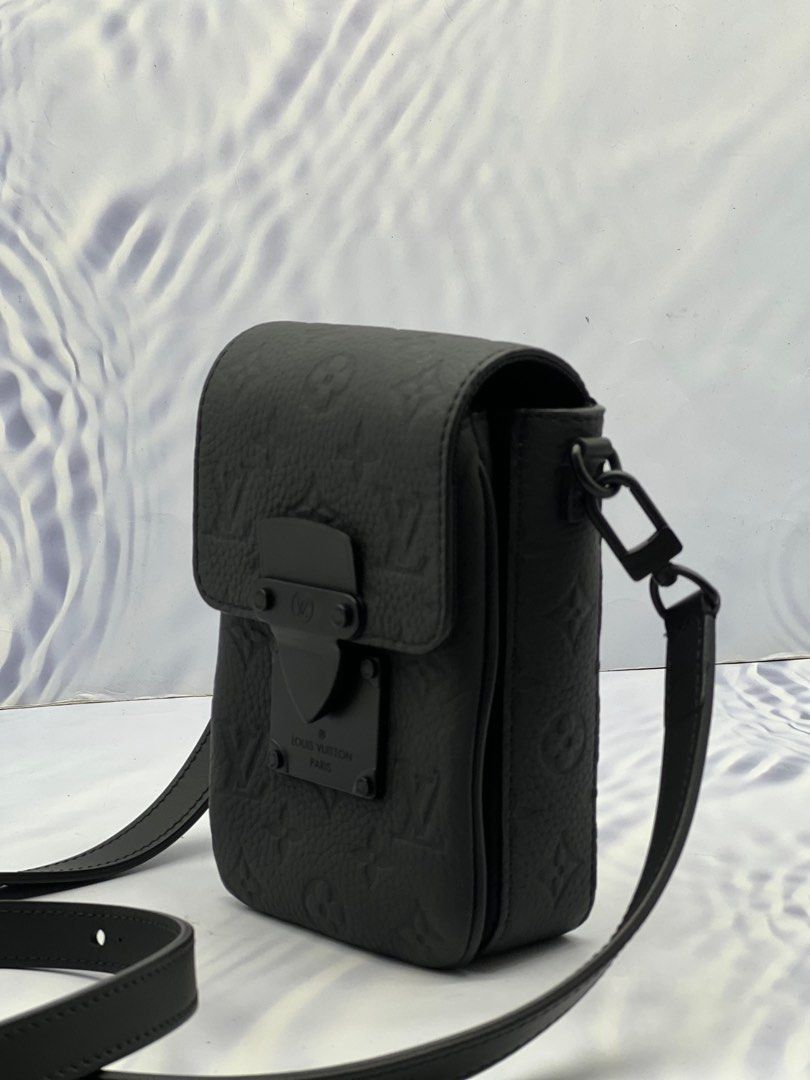 S-Lock Vertical Wearable Wallet Monogram Eclipse - Men - Bags