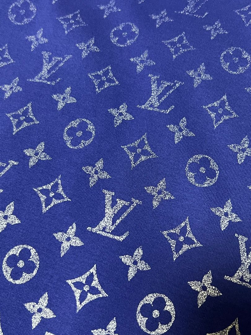LVSE Monogram Gradient T-Shirt Sky Blue, Men's Fashion, Tops & Sets,  Tshirts & Polo Shirts on Carousell