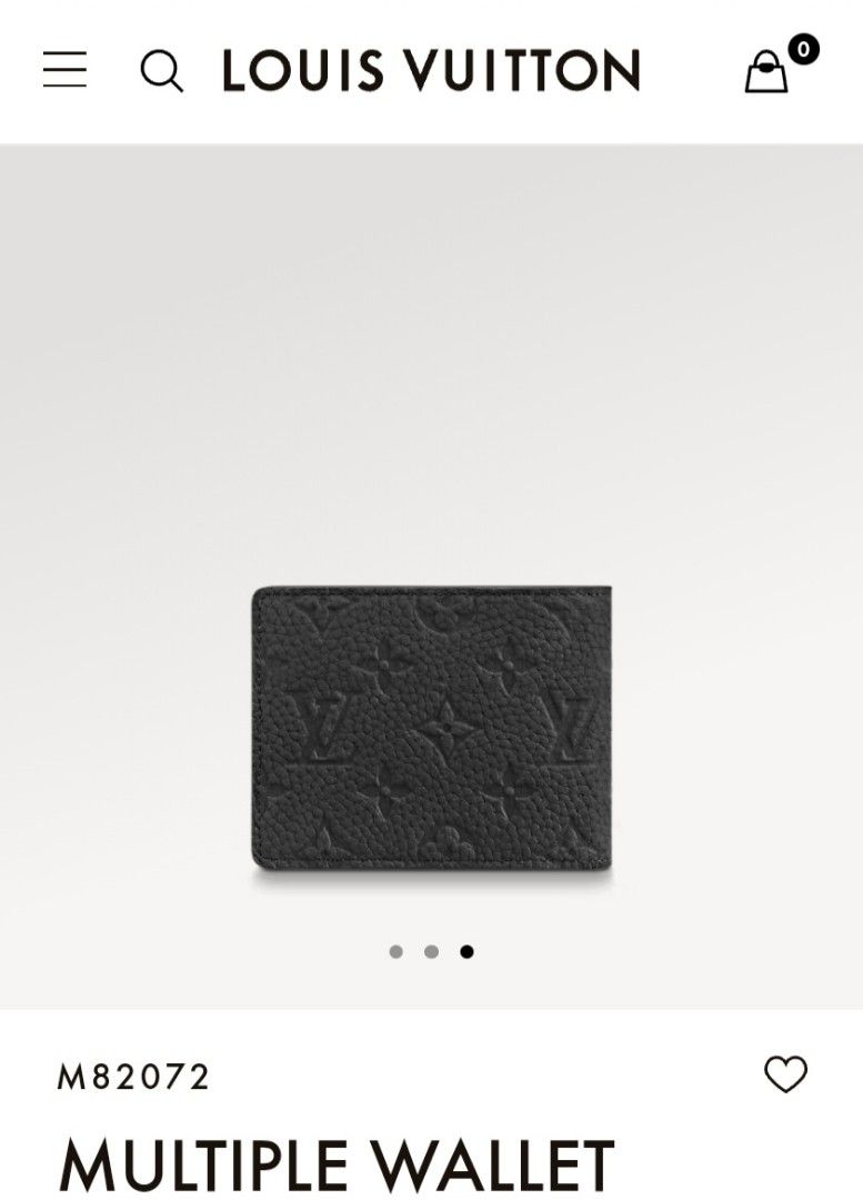 Multiple Wallet Monogram Macassar Canvas - Men - Small Leather Goods