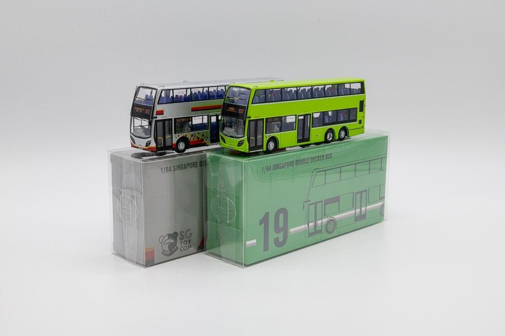 XS.Rig/MC SG Bus 1/64 E500/B9TL City Series (Various Bus Number and ...