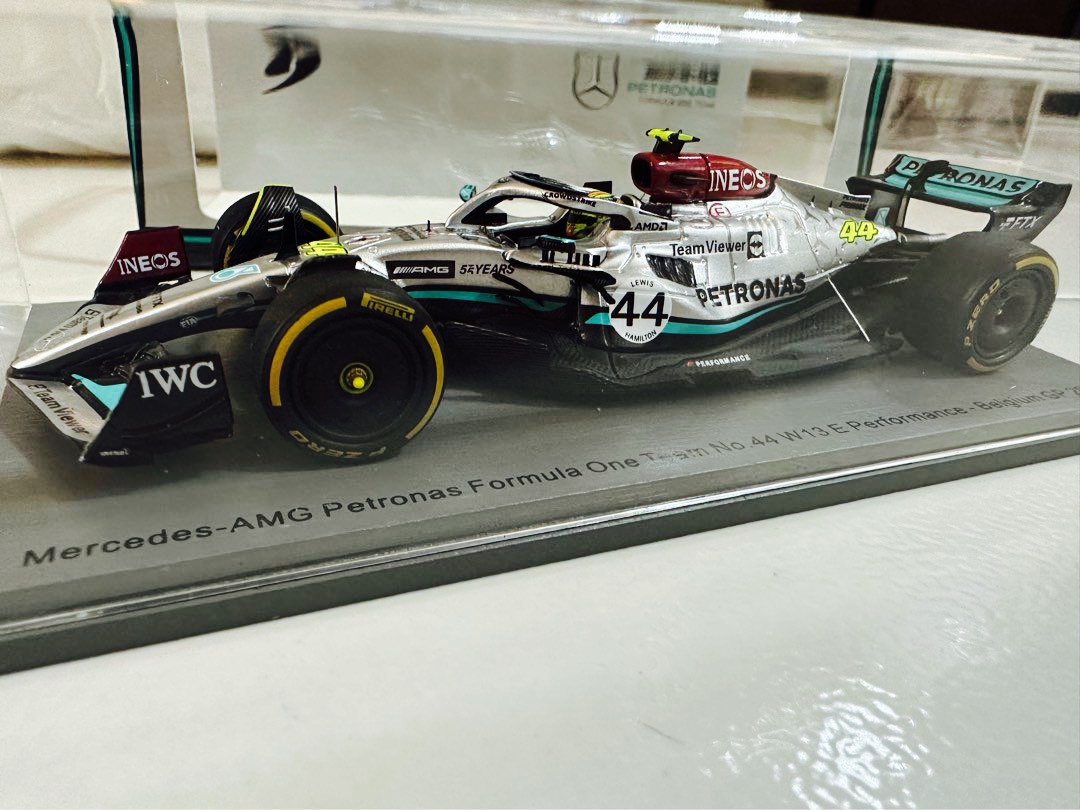 Mercedes-AMG F1 W13 E Performance Spark 1:64 2022 Lewis Hamilton Mercedes Amg Petronas F1 Team Mercedes-AMG F1 W13 E Performance Spark 1:64 2022 Lewis Hamilton Mercedes Amg Petronas F1 Team