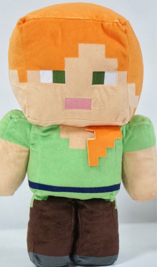 Minecraft Alex Large Plush Doll Soft Toy Video Game Character Merchandise From Japan