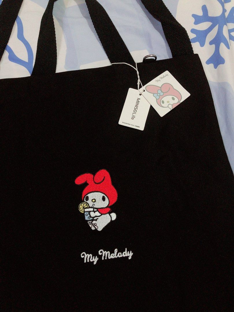 miniso Hello kitty My Melody 2way bag, Women's Fashion, Bags & Wallets