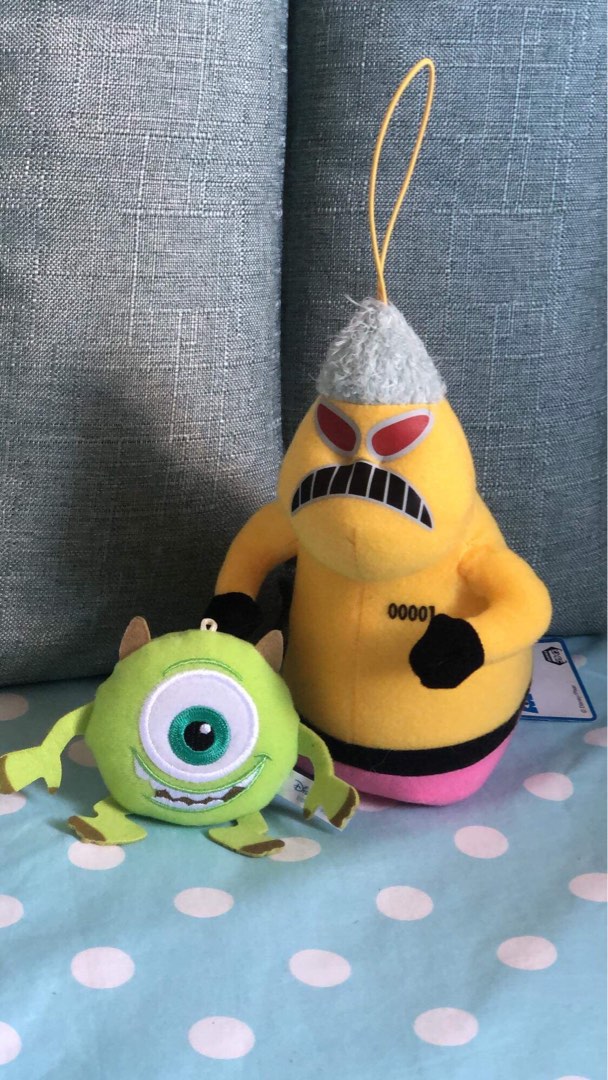 Monsters inc roz and mike hobbies toys toys games on carousell