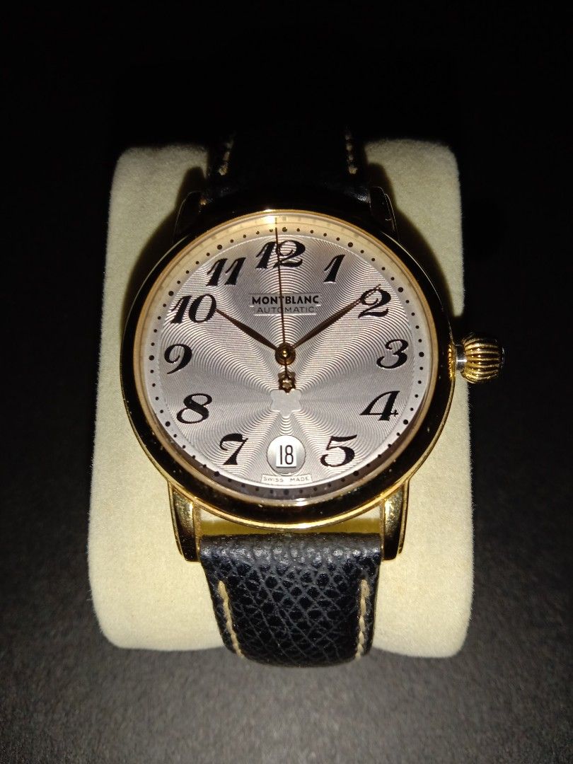 Gold online montblanc watch