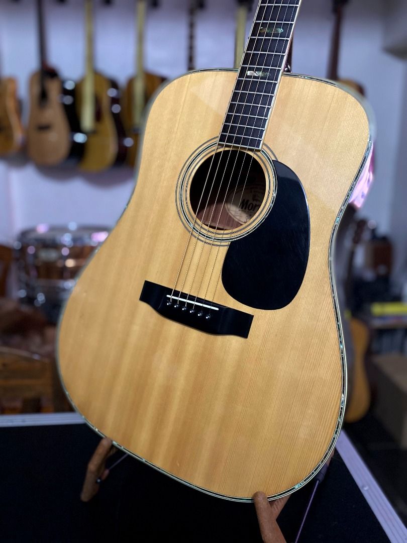 パステルオリーブ Morris Vintage Guitar W-40 モリスのヴィンテージ