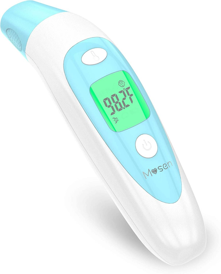 Mosen Baby Thermometer, Thermometer for Fever Ear and Forehead, Kid and Adult Thermometer,4