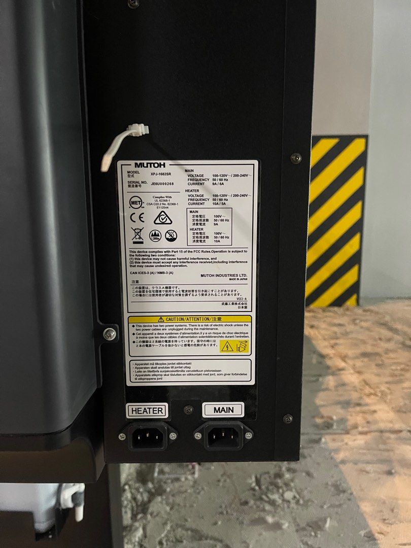 Mutoh xpertjet car sticker printer, Computers & Tech, Printers