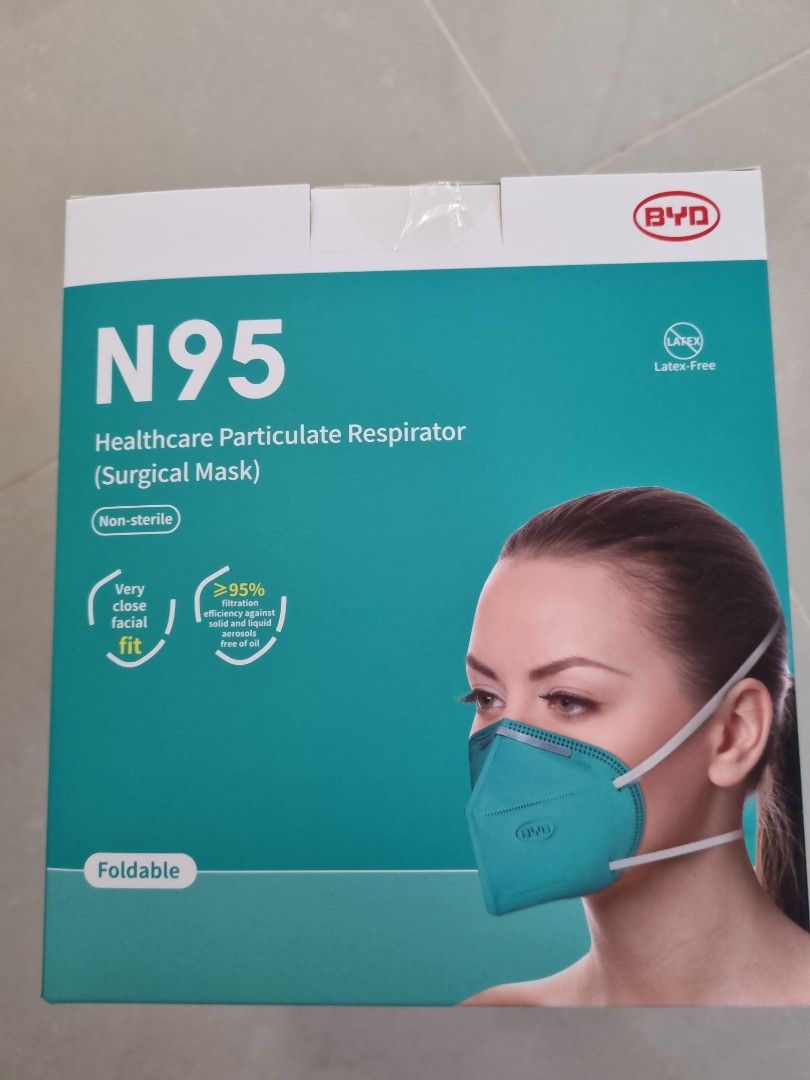 N95 mask (expired), Health & Nutrition, Face Masks & Face Shields on
