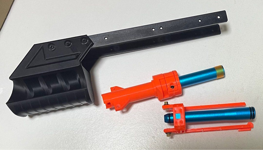 Nerf Delta Trooper Mod Parts, Hobbies & Toys, Toys & Games on Carousell