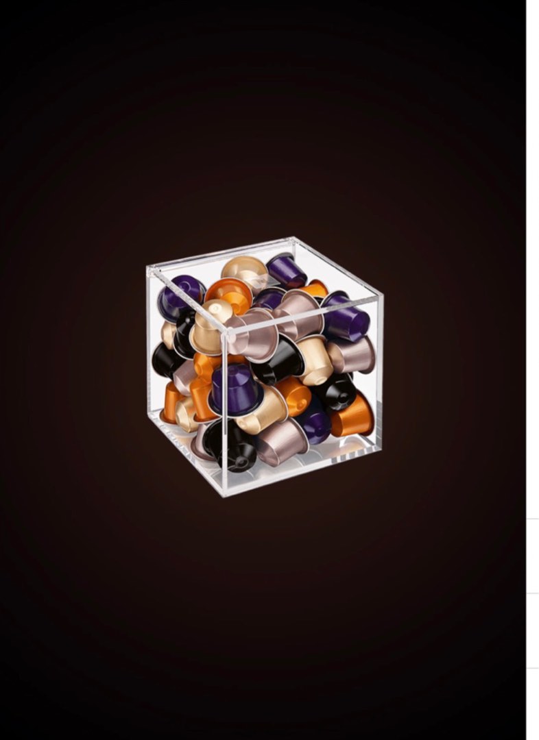 Nespresso VIEW CUBE COFFEE CAPSULE DISPENSER, Furniture & Home Living,  Kitchenware & Tableware, Cookware & Accessories on Carousell