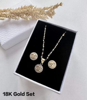 New! 18K Ch.anel Gold Set 🥇 💯% authentic & pawnable. Money back guarantee! Please read description.