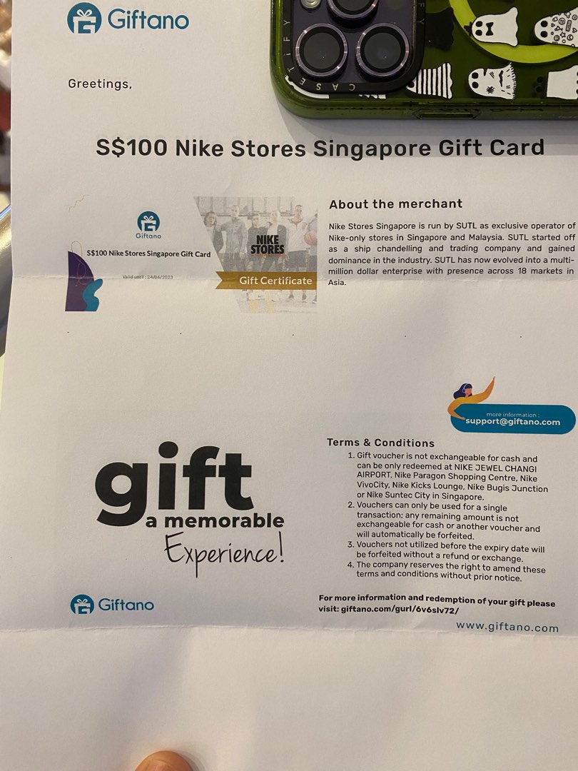 buy nike voucher