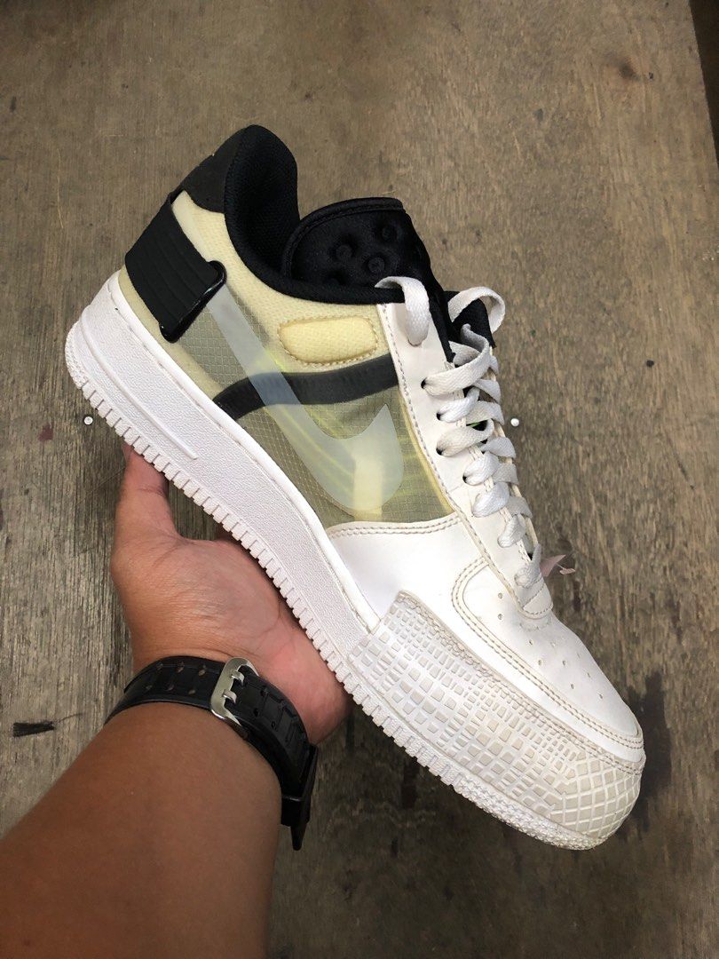 Nike Air Force 1 Type Volt White Black Volt Men s Fashion