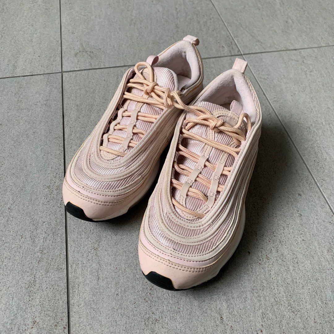 Nike air max 97 barely rose black hot sale