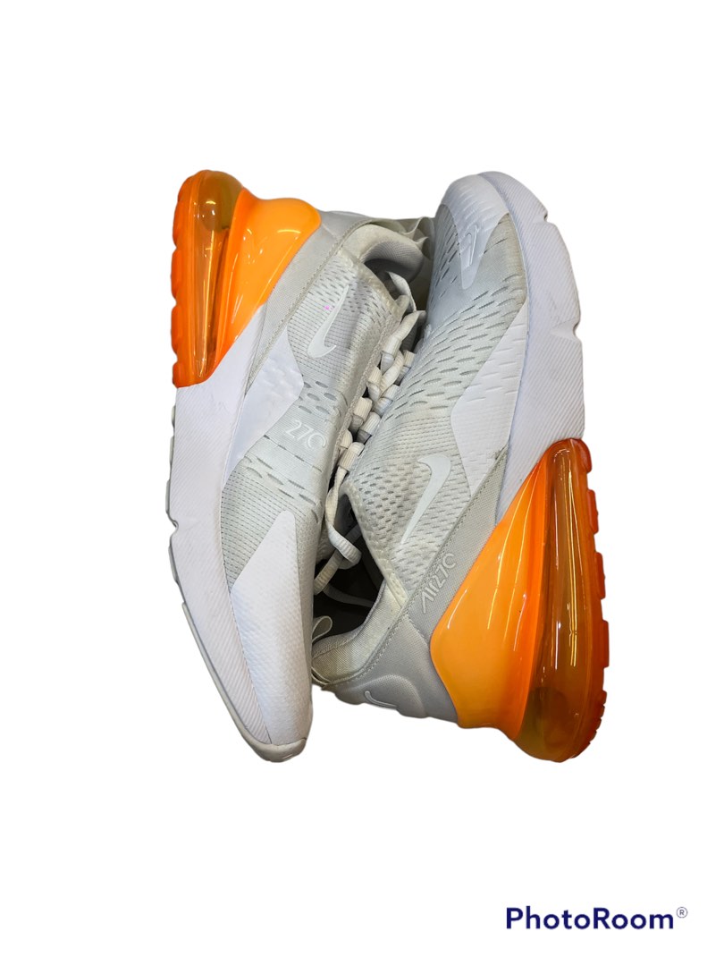 airmax 270 white and orange