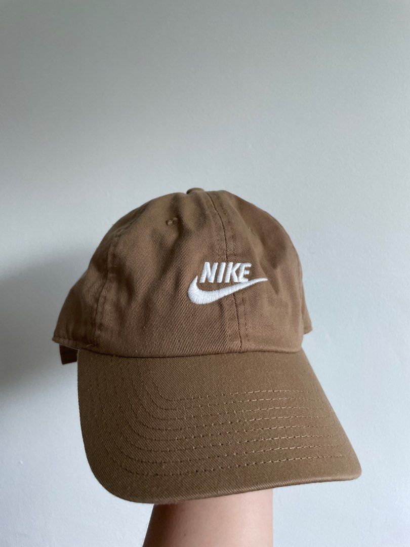 nike khaki baseball cap