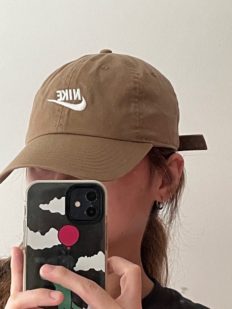 nike khaki baseball cap
