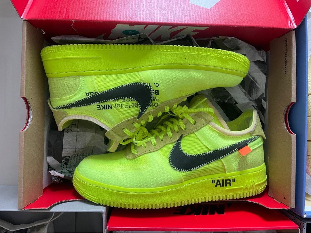 Off white volt sale air force 1