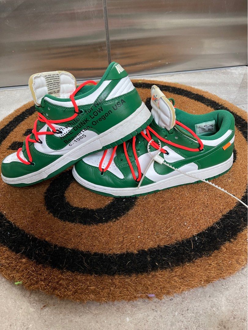 dunk offwhite green
