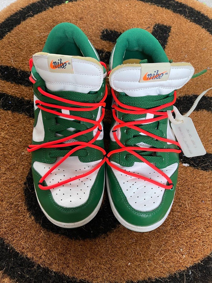 dunk offwhite green