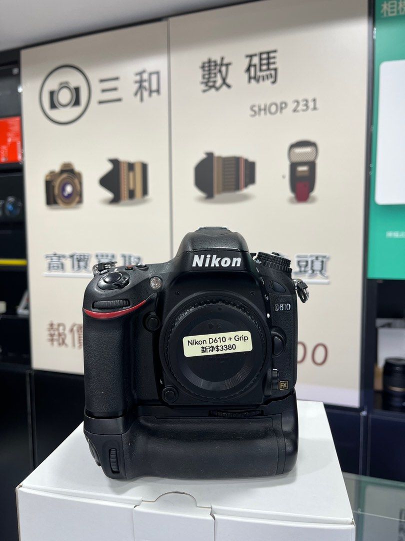 Nikon D610 24-85 VR＋単焦点35mm 未使用オプション 箱
