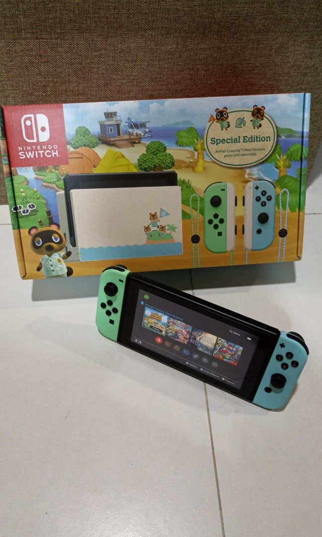 Animal Crossing special edition Nintendo Switch full authentic set