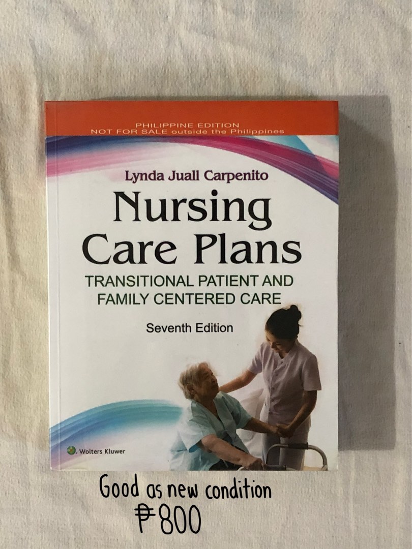 Nursing Book Nursing Care Plans by Carpenito (7th Edition), Hobbies
