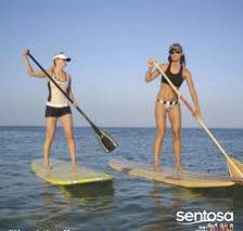 OLA beach club stand up paddle board 60 minutes