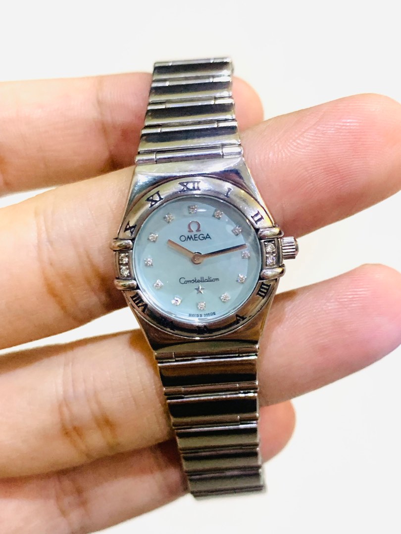 OMEGA Constellation My Choice Mother of Pearl Diamond Dial 22.5