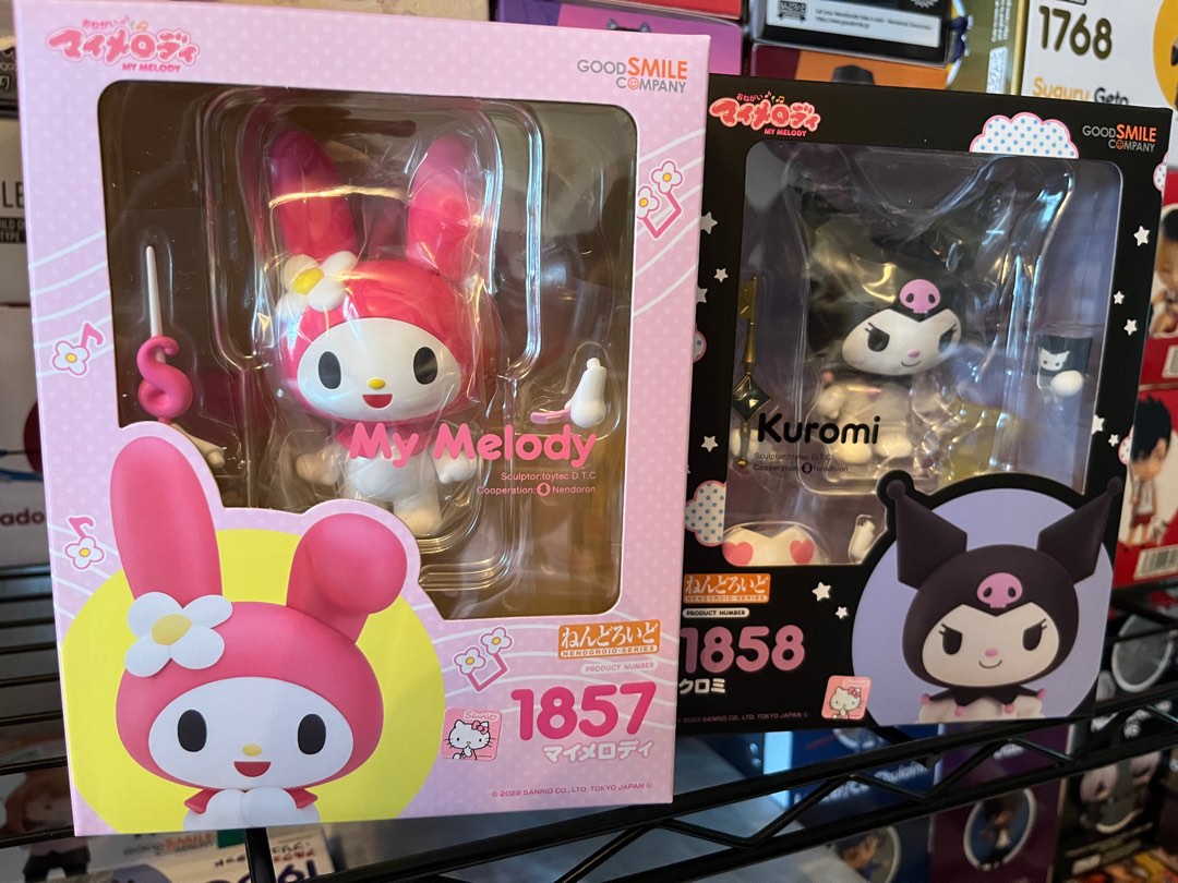 Onegai my Melody Nendoroid My Melody and Kuromi, Hobbies & Toys, Toys