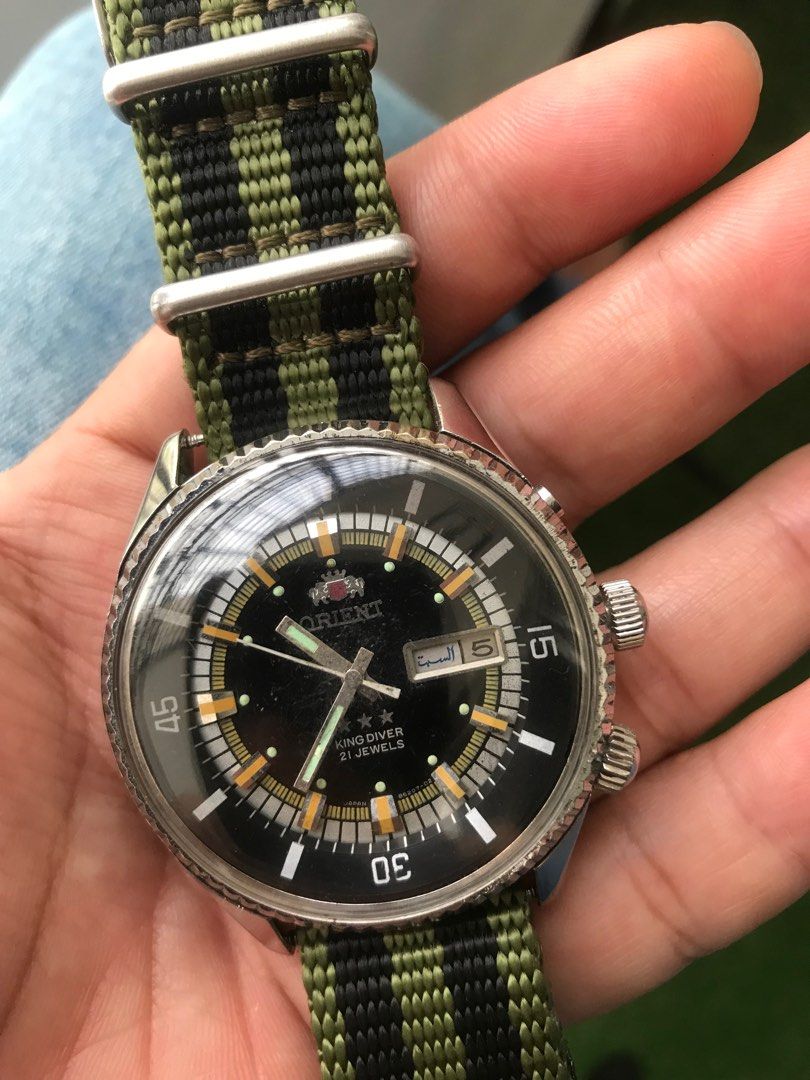 Orient king 2025 diver 1000m