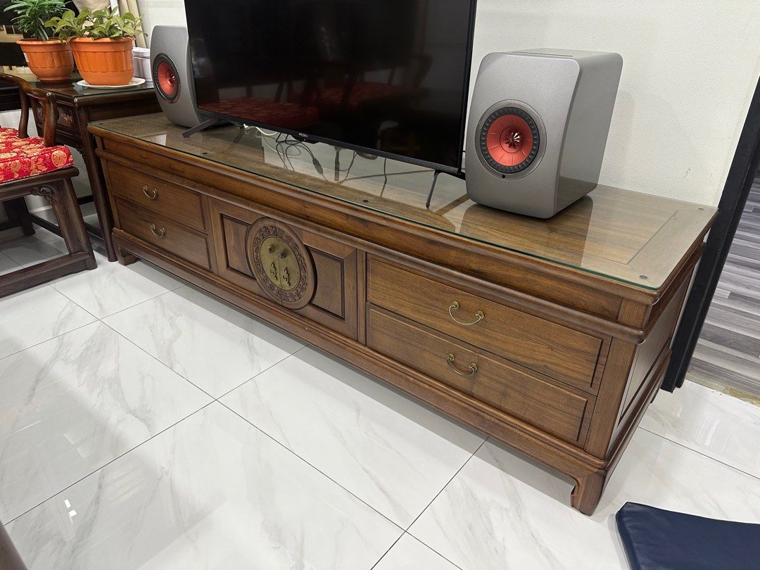 Oriental TV console, Furniture & Home Living, Furniture, TV Consoles on Carousell