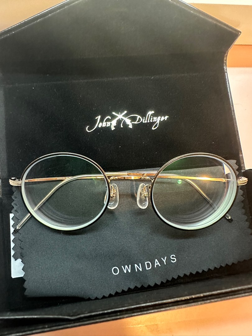 Owndays john dillinger 眼鏡, 女裝, 手錶及配件, 眼鏡- Carousell