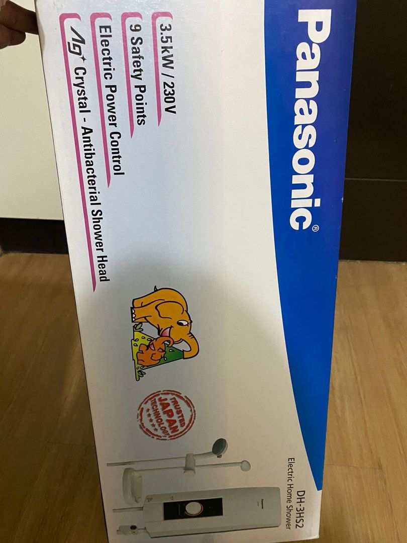 Panasonic Electric shower water heater from Wilcon depot, TV & Home Appliances, Water Heater