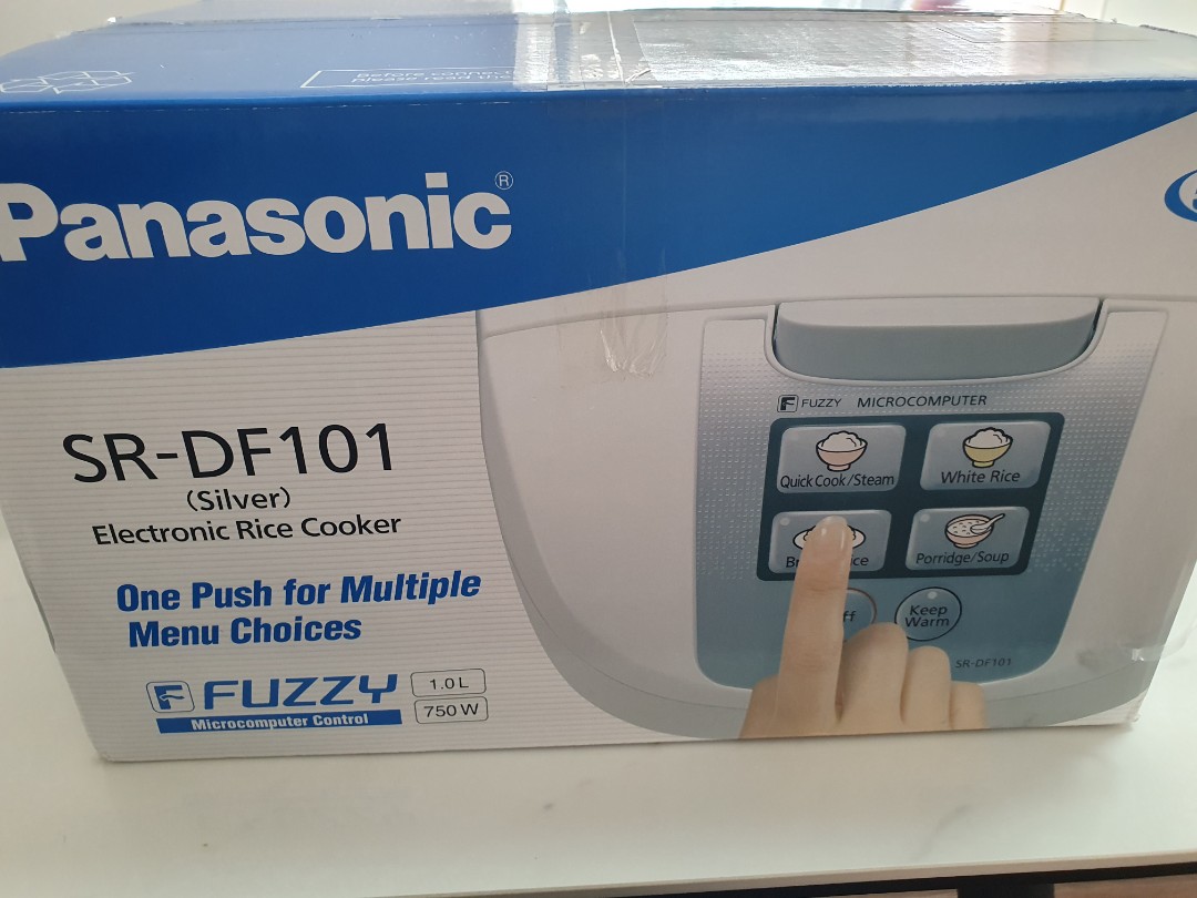 Panasonic electronic rice cooker (SR-DF101), TV & Home Appliances ...