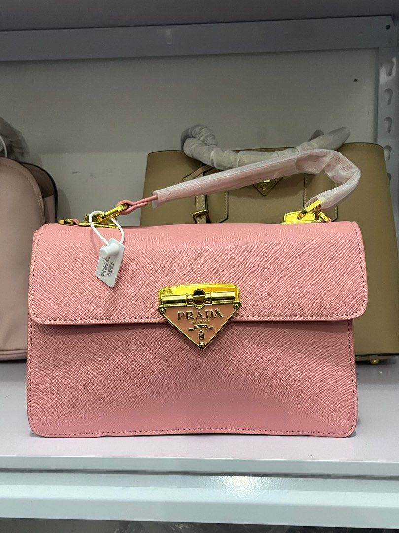 Prada pink sling bag store