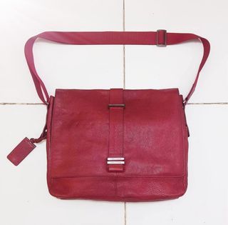 PIQUADRO PURE LEATHER LAMB SKIN MESSENGER/LAPTOP BAG