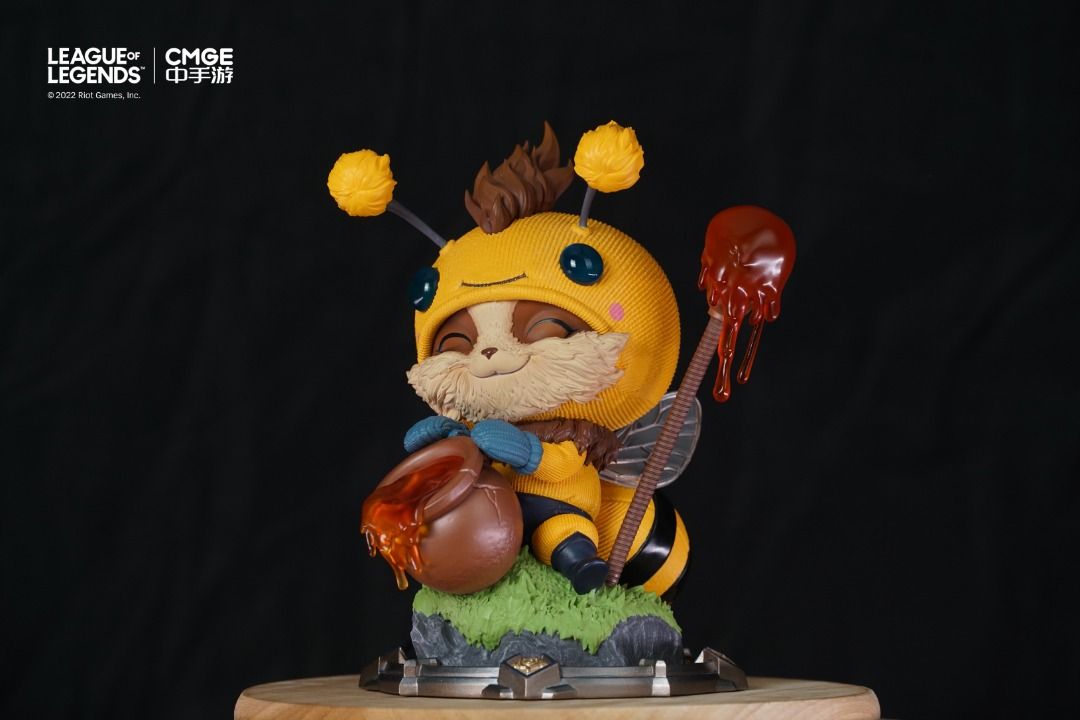 [PO] CMGE - League of Legends Beemo Teemo Figure Statue, Hobbies & Toys ...